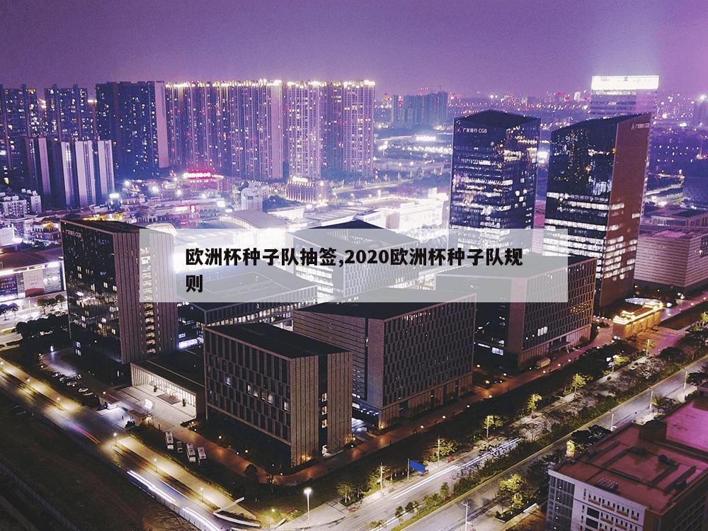 欧洲杯种子队抽签,2020欧洲杯种子队规则