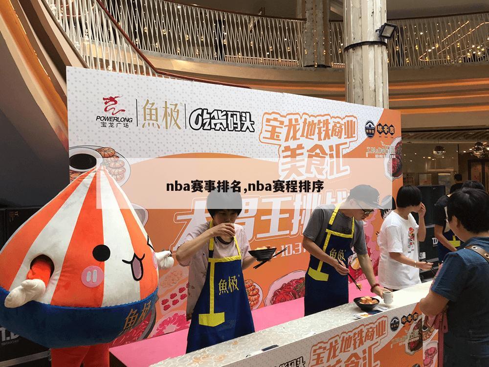 nba赛事排名,nba赛程排序